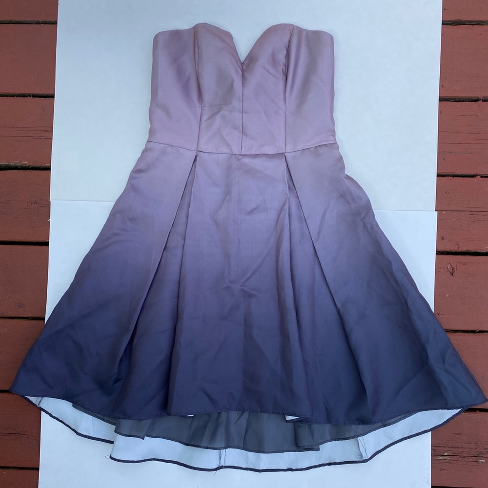 Strapless dress